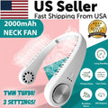 Mini Portable Neck Fan – Wearable USB Air Conditioner for Instant Cooling Anytime, Anywhere