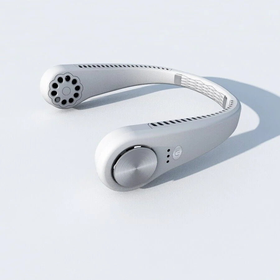 Mini Portable Neck Fan – Wearable USB Air Conditioner for Instant Cooling Anytime, Anywhere