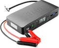 Bolt Air 58830 Portable Car Jump Starter & Air Compressor - 100 PSI, 58.8Wh Power Bank, Emergency Floodlight, TSA Approved - Perfect for Cars, SUVs & Trucks - Gray