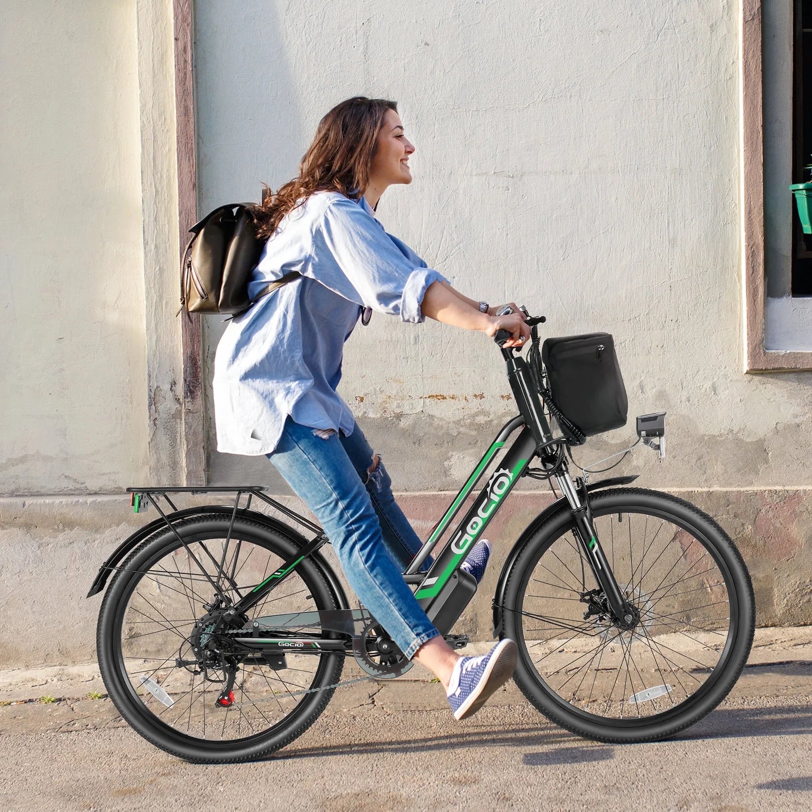 UL2849 Certified 26" Electric Bike for Adults - Powerful 750W Motor, 48V Battery, 19.8 MPH Speed, 7-Speed Commuter Ebike with Reliable Disc Brakes